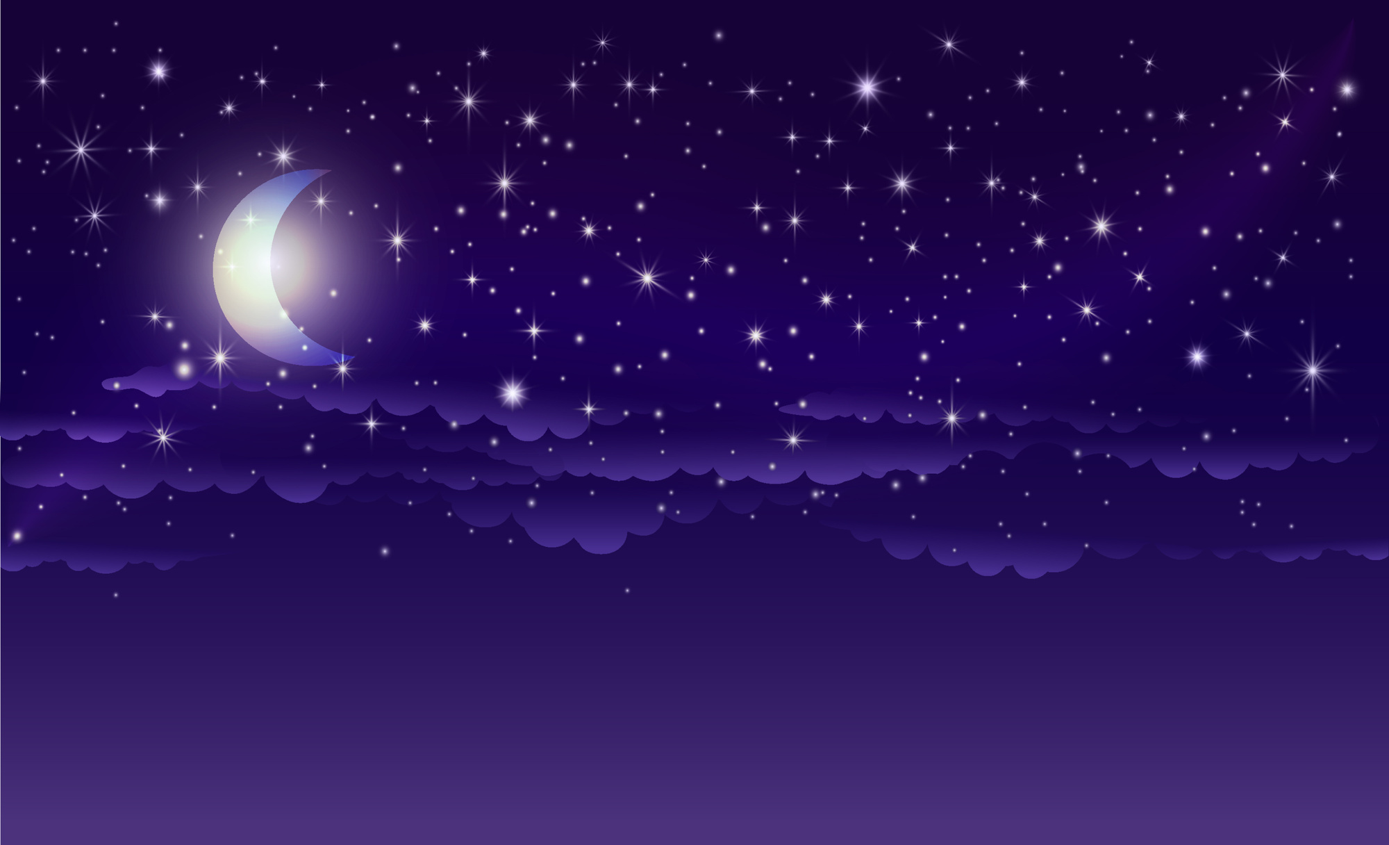 Starry Night Background